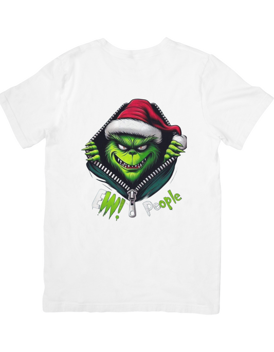 Mean grinch zipper