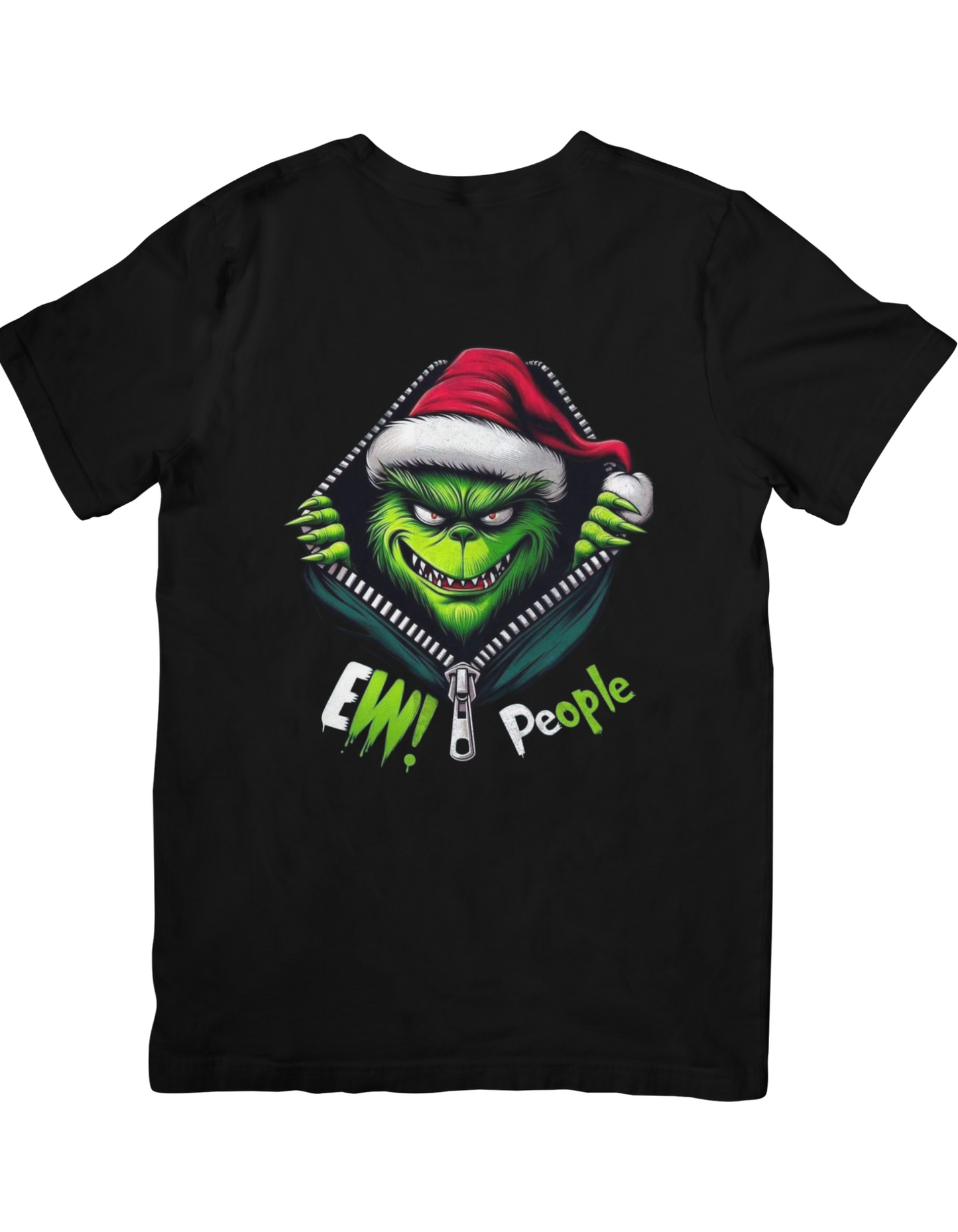 Mean grinch zipper