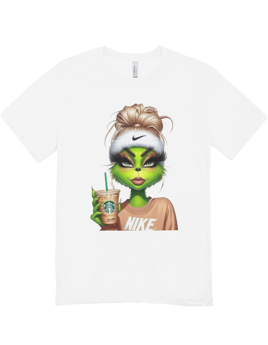 Starbucks female grinch