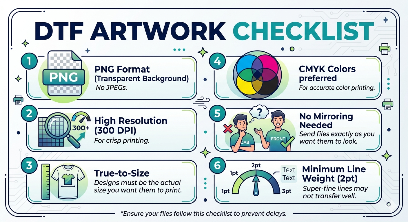 Custom DTF Transfers